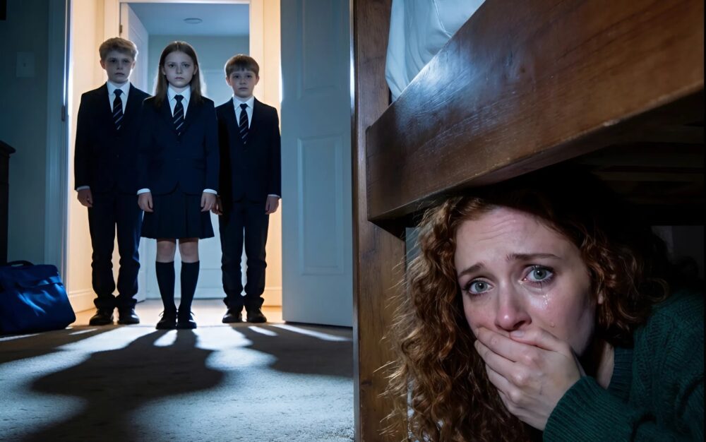Mijn buurvrouw vertelde me op een dag dat ze mijn dochter thuis had gezien tijdens schooltijd : dus de volgende dag deed ik alsof ik naar mijn werk ging, maar ik verstopte me in de kamer van mijn dochter, en wat ik ontdekte liet me sprakeloos achter