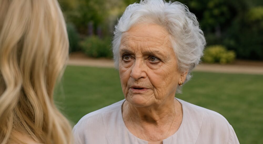 Ik ben getrouwd met een man die 40 jaar ouder is dan ik, voor het welzijn van mijn kinderen: tijdens onze bruiloft kwam een onbekende vrouw naar me toe en zei: “Voordat je op huwelijksreis gaat, controleer wat hij verbergt in de onderste lade van zijn bureau”