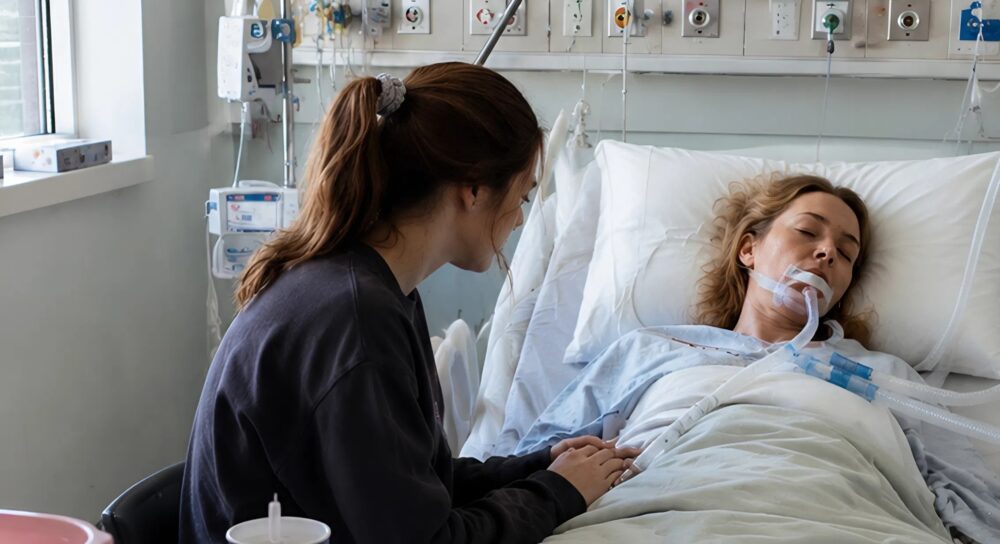 Mijn moeder raakte in coma na een auto-ongeluk, en mijn vader zwoer dat het door het slechte weer kwam: maar de volgende ochtend liet een verpleegster me beelden zien van de bewakingscamera’s van het ziekenhuis die alles veranderden