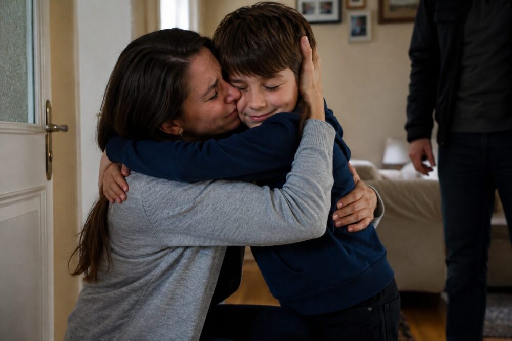 "Ik weet dat je me nooit zult vergeven, maar je moet de waarheid kennen", zei mijn schoonmoeder toen ze het jasje van mijn vermiste zoon zag, dat ik in haar vuilnisbak had gevonden