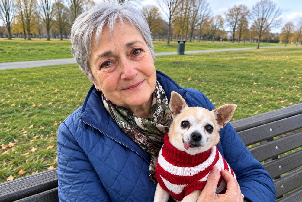De eigenaar van een café zette me samen met mijn blinde hond buiten omdat ik slechts één kop koffie had besteld
