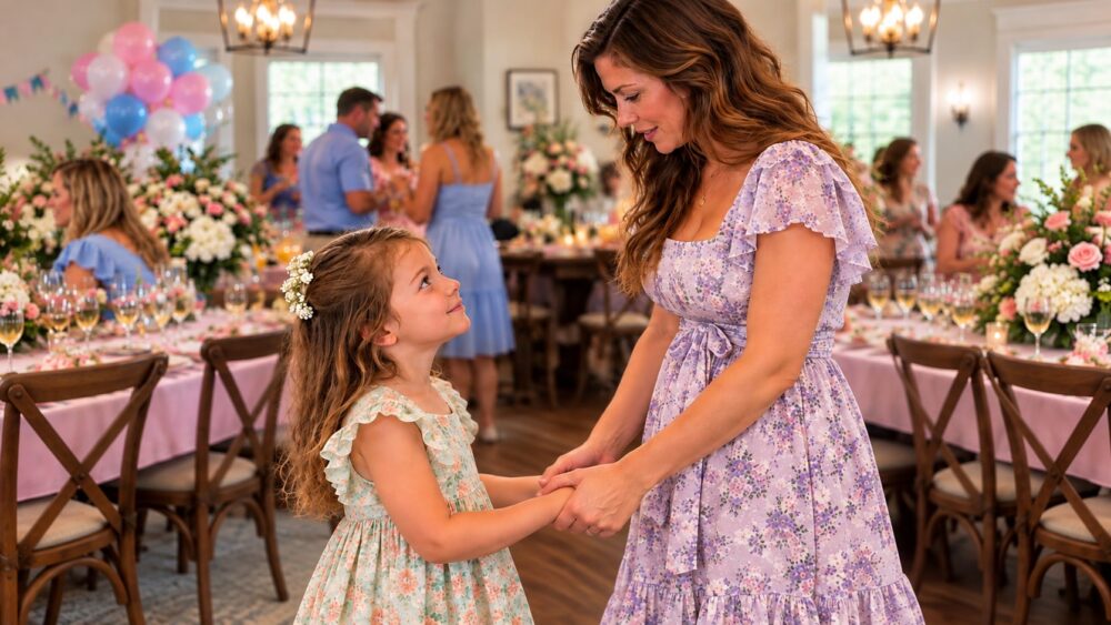 ‘Mama, papa heeft me gezegd dat ik je niet mag vertellen wat hij met tante Lisa doet als jij aan het werk bent,’ zei mijn vijfjarige dochter tegen me